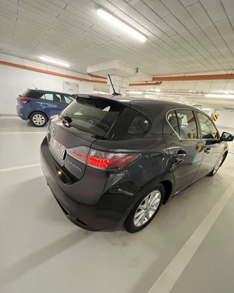 Lexus CT cena 45000 przebieg: 164200, rok produkcji 2012 z Warszawa małe 172